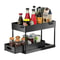 Two Tier Under Sink Organizer Sliding Cabinet Storage Rack 2