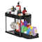 Two Tier Under Sink Organizer Sliding Cabinet Storage Rack 13