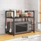 Multi Layer Kitchen Storage Rack Microwave Organizer Shelf 6