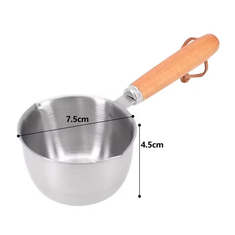 Stainless Steel Hot Oil And Milk Pan Small Saucepan 1