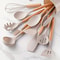 12 Piece Silicone Kitchen Utensil Set With Wooden Handles 0