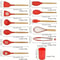 12 Piece Silicone Kitchen Utensil Set With Wooden Handles 4