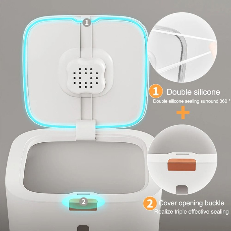 Insect Proof Moisture Proof Rice Box Grain Storage Container With Lid 3