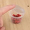 Plastic Disposable Sauce Cups With Lids 100 Pack 3