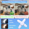 Foldable Fan Shape LED Bulb 28W Ceiling Light 0
