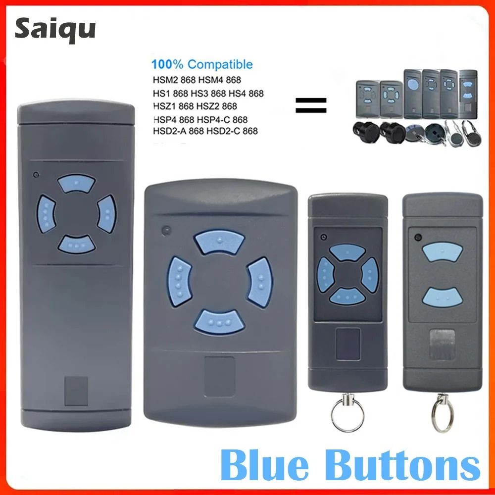 868 MHz Garage Remote Duplicator HSM HS Series 4 Button 0