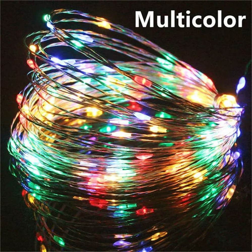 USB LED Fairy Lights Copper Wire String Light 7