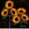 Solar Sunflower Garden Light 4