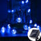 Solar Bubble String Light Outdoor Waterproof Fairy Lamp 8