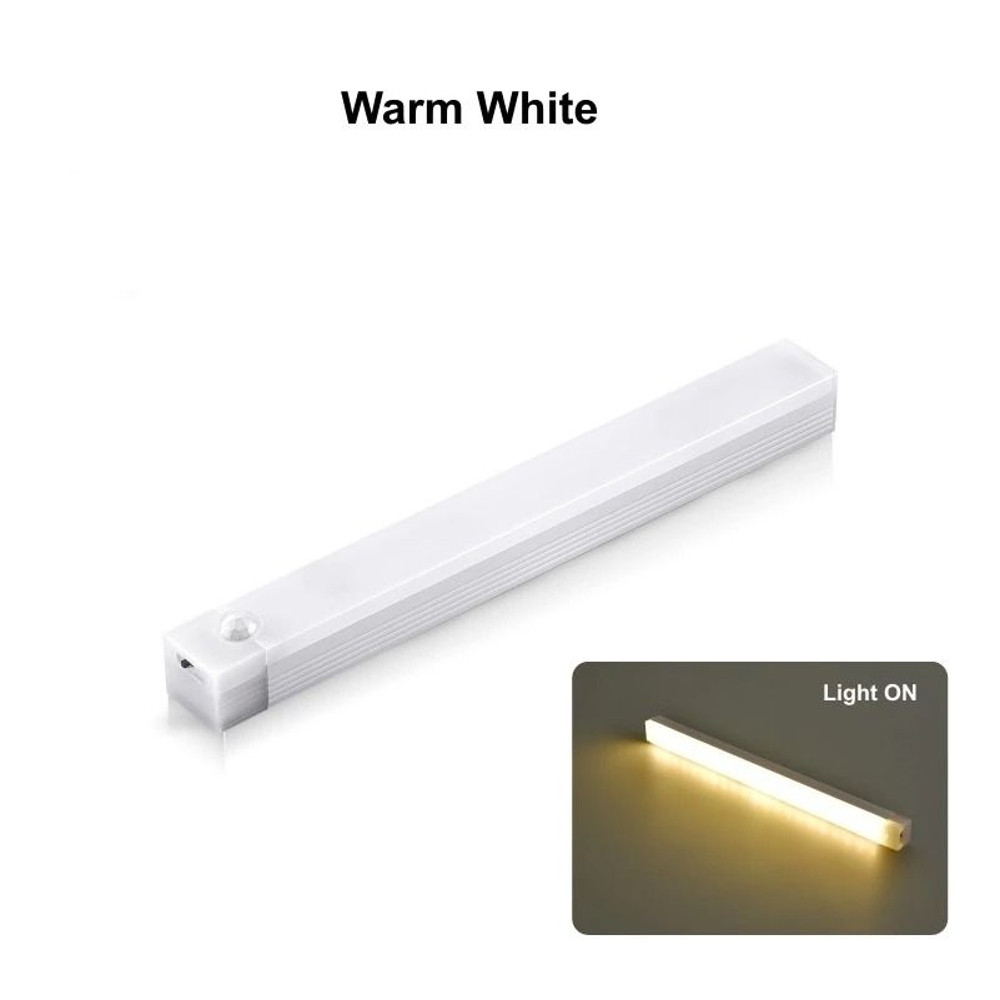 Wireless Rechargeable Motion Sensor LED Bar Light Magnetic Cabinet And Closet Lamp 7