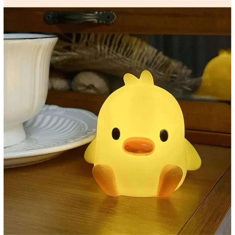 Duck Night Light Cute Cartoon Animal Bedside Lamp For Kids Room And Bedroom Decoration 2