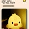 Duck Night Light Cute Cartoon Animal Bedside Lamp For Kids Room And Bedroom Decoration 4
