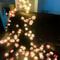 Cherry Blossom 96 LED Tree Branch Light USB Rattan String Lamp With 8 Lighting Modes For Bedroom W 2