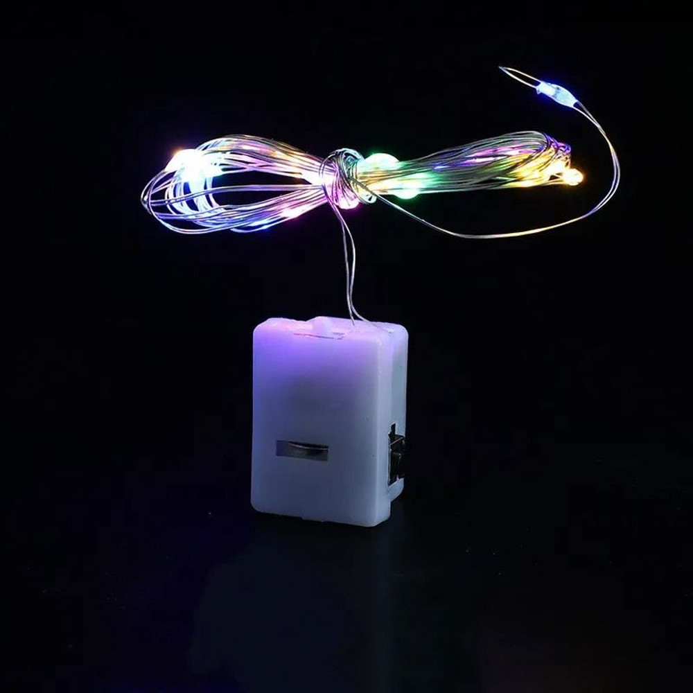 LED Fairy String Lights Battery Operated Decorative Garland 8