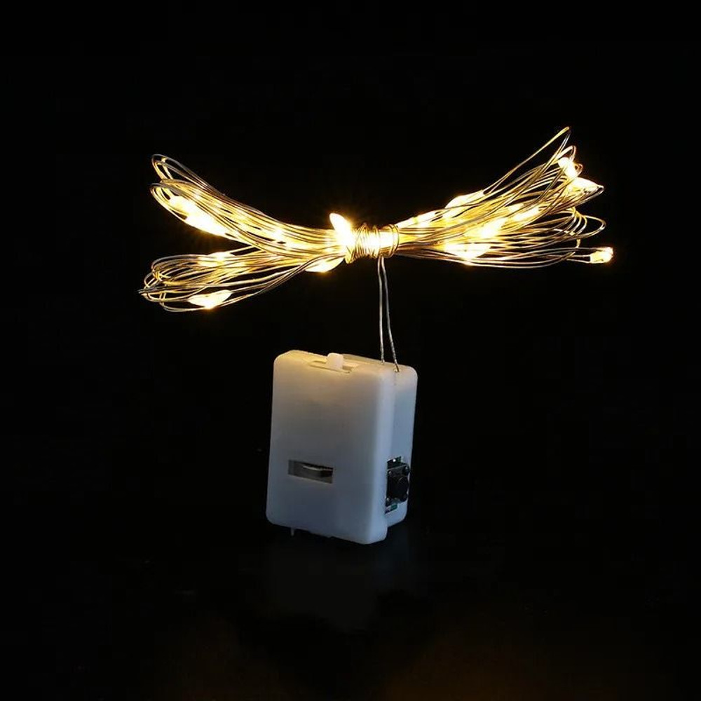 LED Fairy String Lights Battery Operated Decorative Garland 9