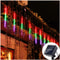 Solar LED Meteor Shower Lights Outdoor Waterproof Falling Rain String Lights 8