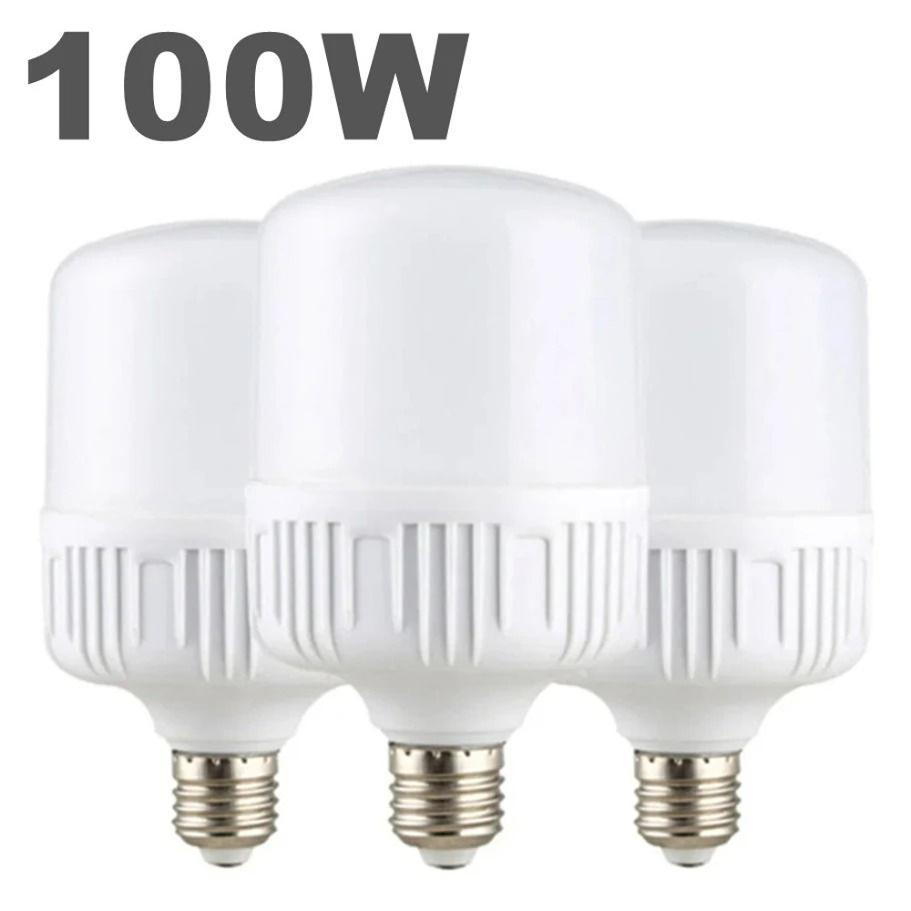 100W E27 LED Bulb High Brightness NonFlicker Eye Protection Light 0