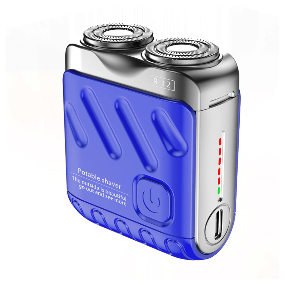 Mini Electric Smart Shaver Dual Blade Rechargeable Beard Trimmer With Digital Display 11