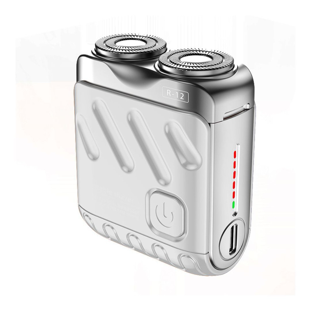 Mini Electric Smart Shaver Dual Blade Rechargeable Beard Trimmer With Digital Display 9