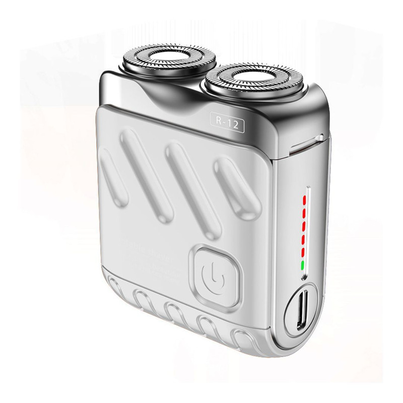 Mini Electric Smart Shaver Dual Blade Rechargeable Beard Trimmer With Digital Display 9