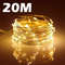 USB LED Fairy Lights Copper Wire String Light For Home Party And Holiday Decor 1M20M 1