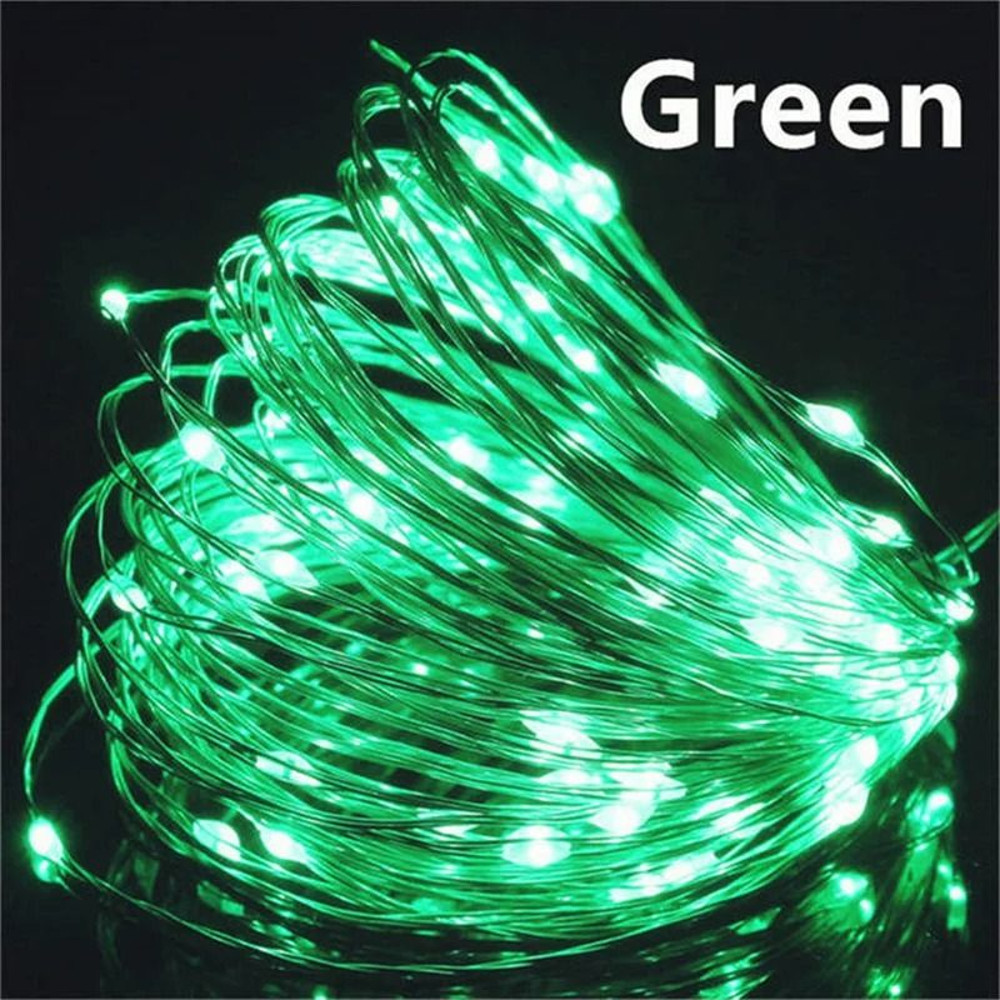 USB LED Fairy Lights Copper Wire String Light For Home Party And Holiday Decor 1M20M 9