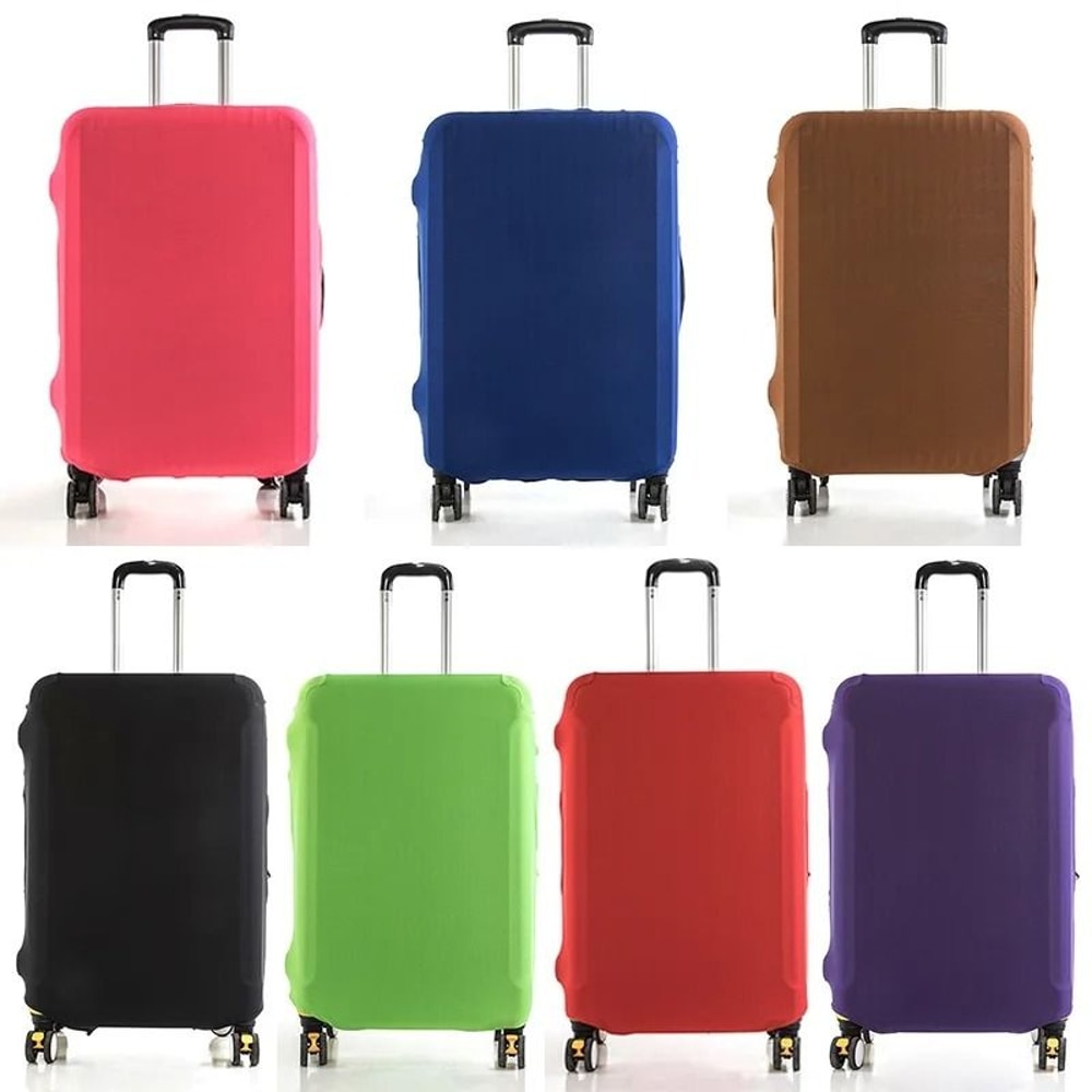 Travel Suitcase Protective Cover Stretchable Luggage Protector For 18 To 28 Inch Suitcases 3