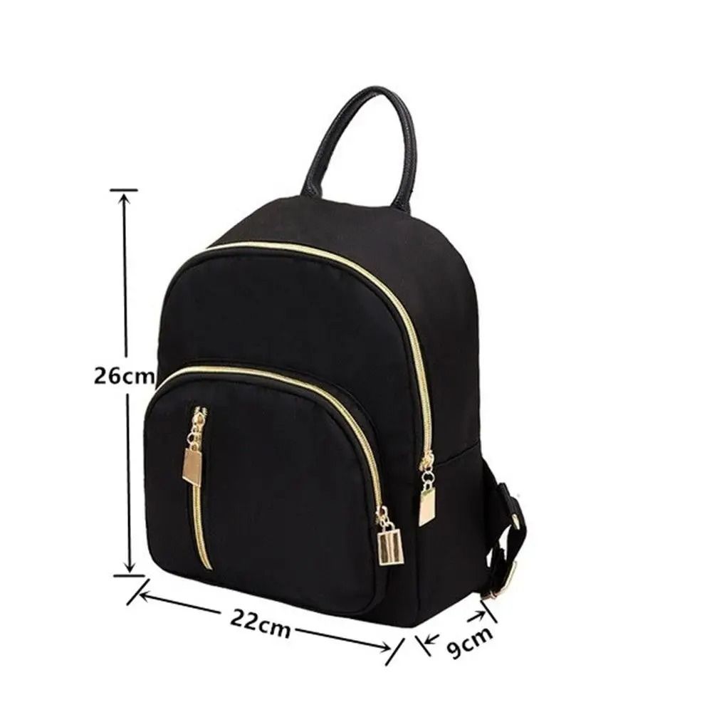Mini Oxford Backpack Purse For Women Multi Function Travel Daypack 5