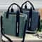 Waterproof Nylon Tote Shoulder Bag Large Capacity Casual Handbag For Women 2