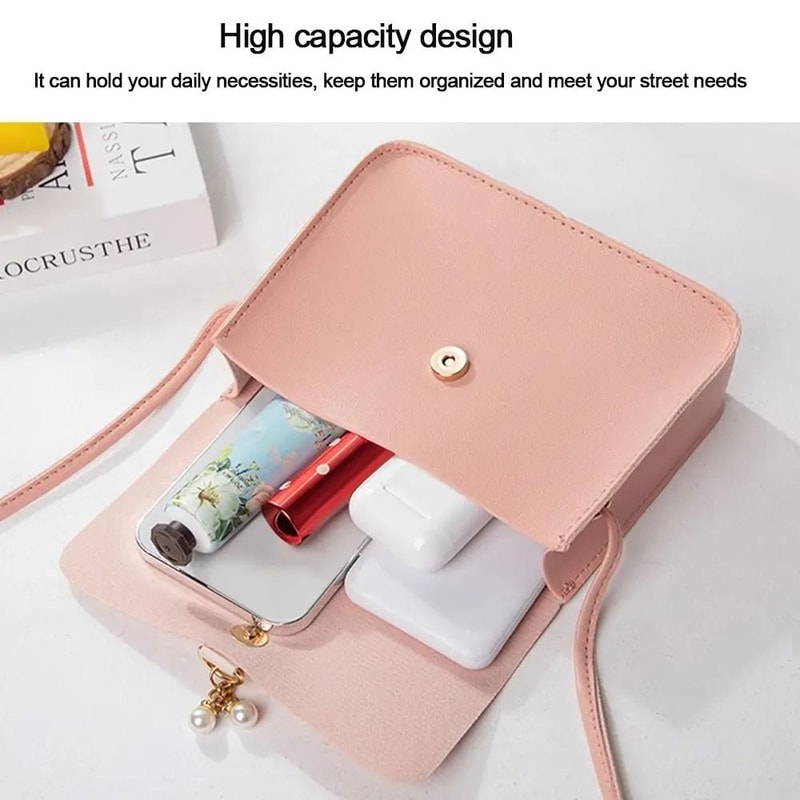 Womens Small Crossbody Bag Fashion Mini Square Purse For Everyday Use 2
