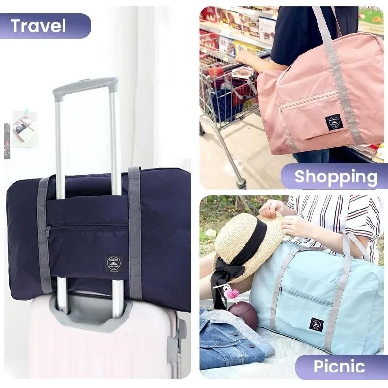 Foldable Travel Duffel Bag Airline Approved Carry On For Women And Girls 4