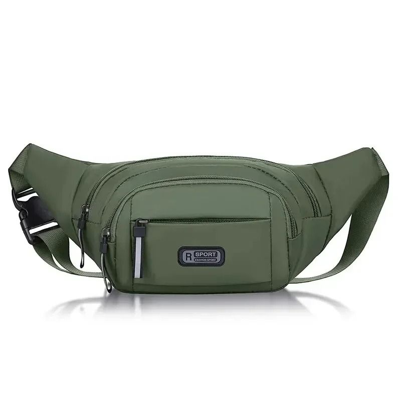 Mens Waterproof Canvas Waist Bag Lightweight AntiTheft Running And Travel Fanny Pack 6