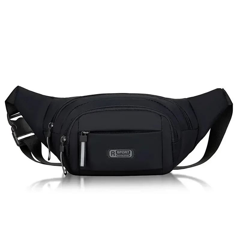 Mens Waterproof Canvas Waist Bag Lightweight AntiTheft Running And Travel Fanny Pack 9