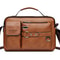 Mens Retro Messenger Bag Waterproof Laptop Briefcase For Work And Travel 9