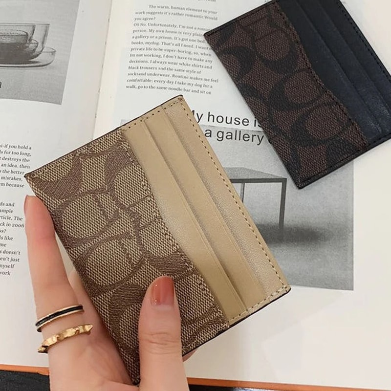 Luxury PU Leather Wallet For Women Multi Function Small Card Holder Purse 1