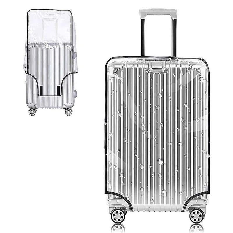 Transparent PVC Luggage Cover Protective Waterproof Suitcase Cover For Travel 1