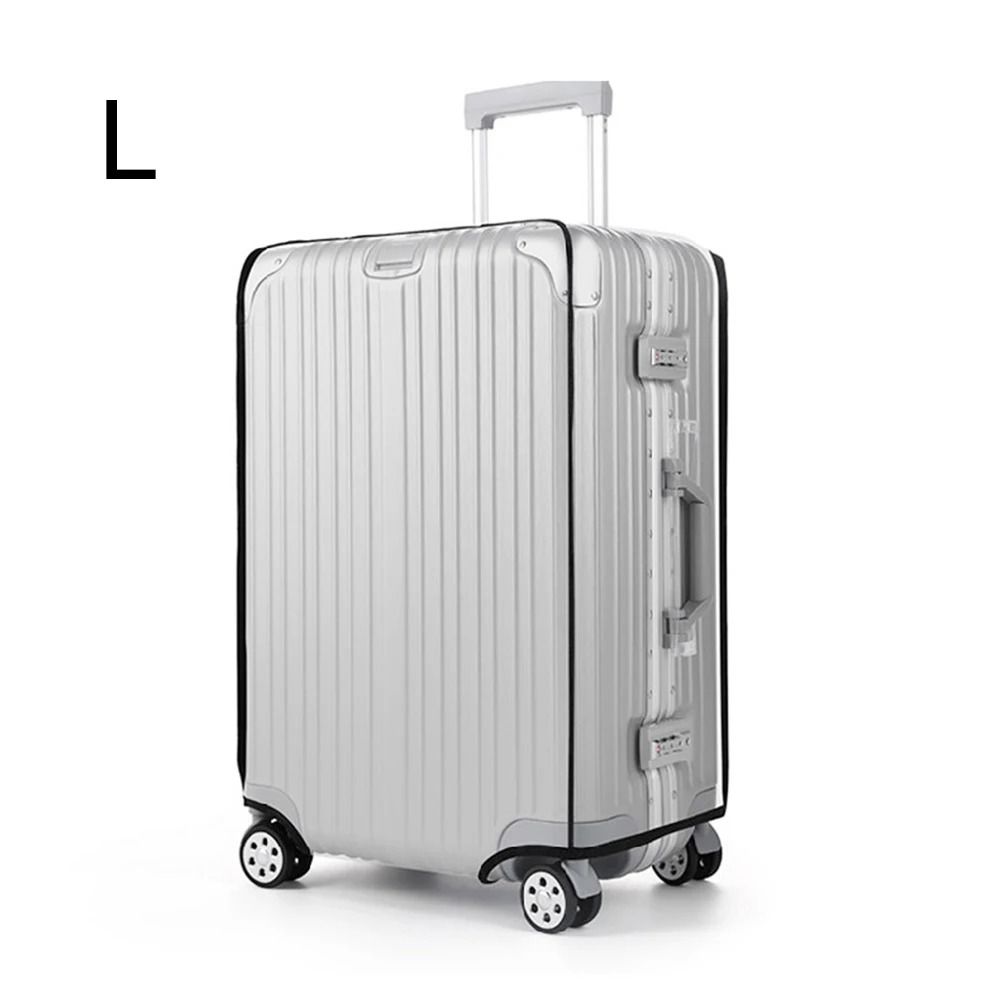 Transparent PVC Luggage Cover Protective Waterproof Suitcase Cover For Travel 9