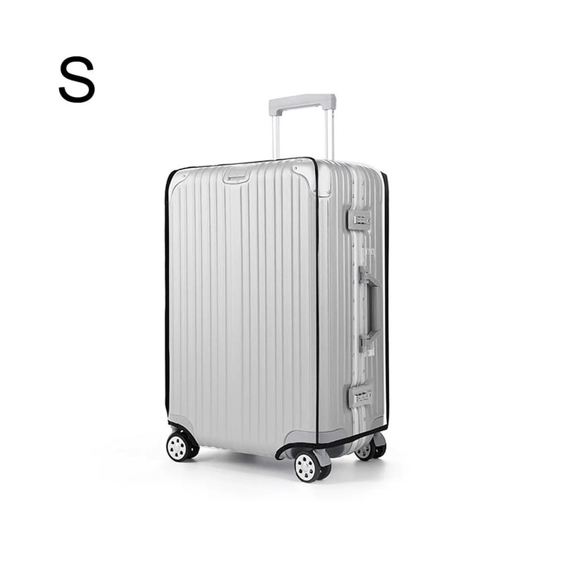 Transparent PVC Luggage Cover Protective Waterproof Suitcase Cover For Travel 7