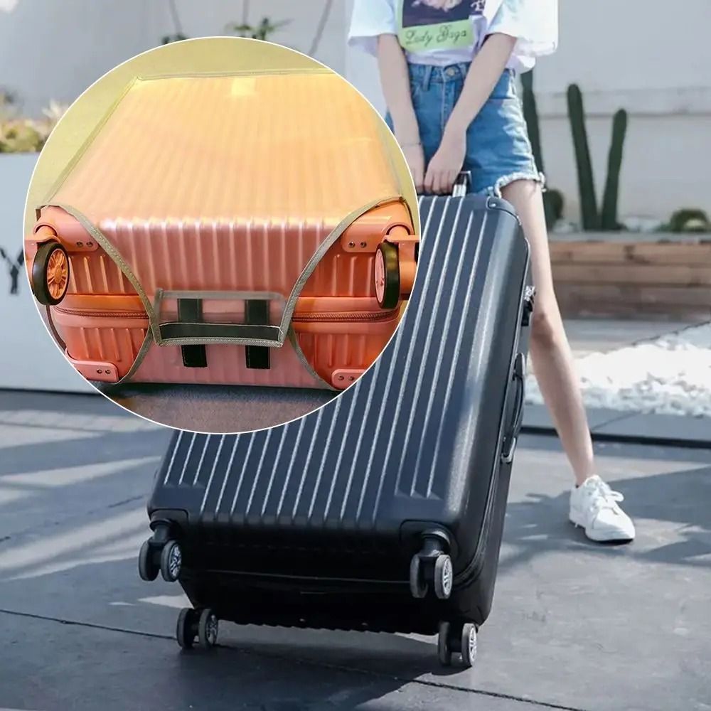 Transparent Travel Luggage Cover Waterproof Dustproof PVC Suitcase Protector 2