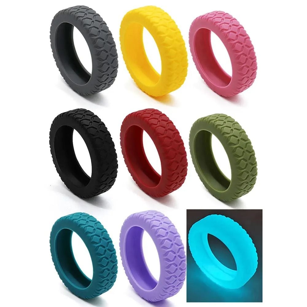 Silicone Luggage Wheel Covers Noise Reducing And Protective Travel Wheel Guards 3