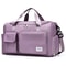 Large Capacity Carry On Travel Duffel Bag With Shoe Compartment Waterproof Weekender Bag For Women 7
