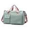 Large Capacity Carry On Travel Duffel Bag With Shoe Compartment Waterproof Weekender Bag For Women 11