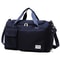 Large Capacity Carry On Travel Duffel Bag With Shoe Compartment Waterproof Weekender Bag For Women 16