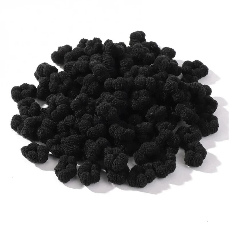 100Piece Colorful Elastic Hair Bands Set For Kids Soft Ponytail Holders And Small Scrunchies 9