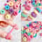 100Piece Colorful Elastic Hair Bands Set For Kids Soft Ponytail Holders And Small Scrunchies 4