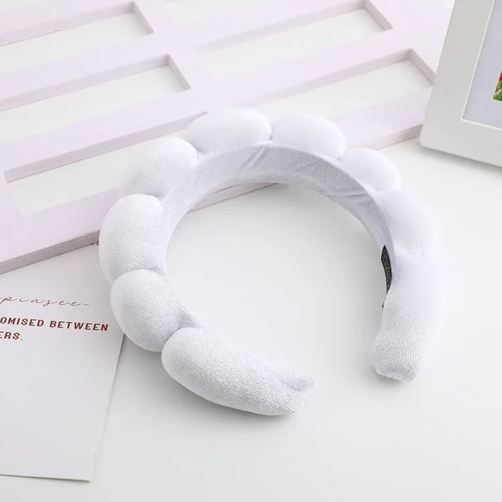 Velvet High Top Braided Hair Band Soft Padded Headband For Women 10