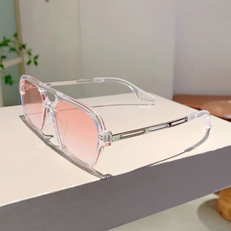 Trendy Square Grey Sunglasses For Women UV Protection Fashion Shades 10