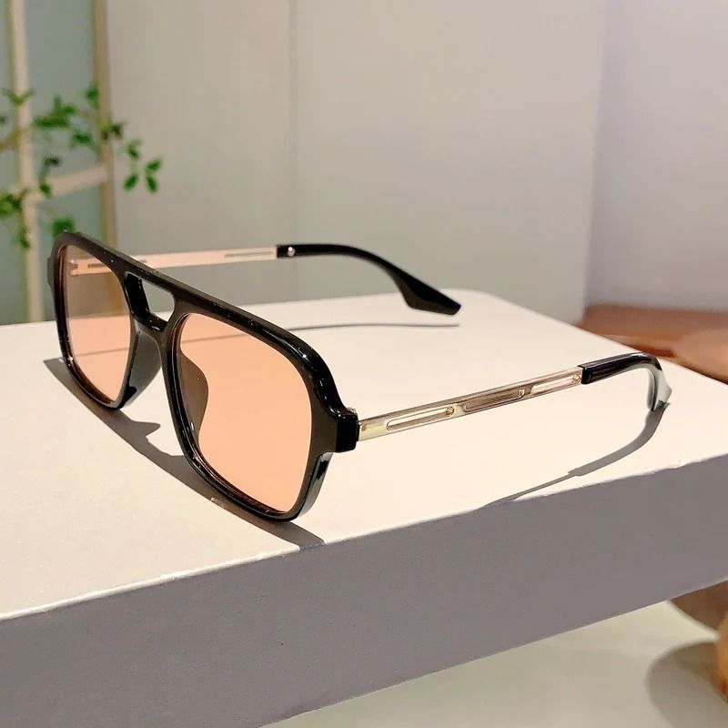 Trendy Square Grey Sunglasses For Women UV Protection Fashion Shades 12