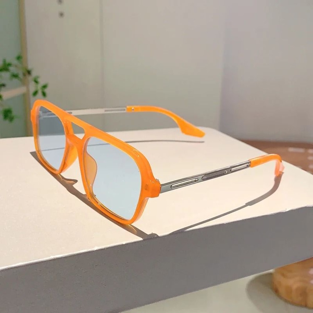 Trendy Square Grey Sunglasses For Women UV Protection Fashion Shades 6