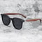 Vintage Wooden Frame Sunglasses Classic UV Protection Eyewear For Men And Women 1